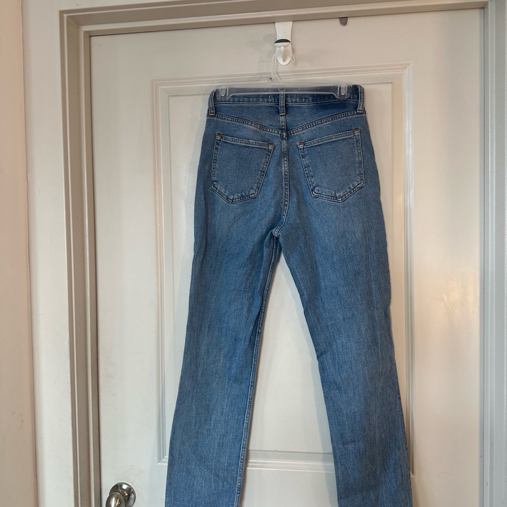 Abercrombie & Fitch Ultra High Rise Ankle Straight Leg Classic Jeans, size 27/4 - Picture 12 of 13